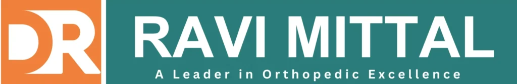 Logo representing orthopedic services by Dr. Ravi Mittal, Senior Orthopedic Surgeon in greater noida